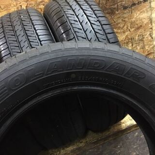 YOKOHAMA GEOLANDAR G91 225/60R17 17インチ 夏タイヤ 4本 2017年製 バリ溝 クルーガー エクストレイル等 (VTX126) クレジットカード QR決済可能