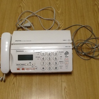 panasonic  電話機 ファックス