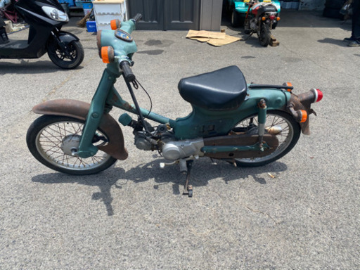 ホンダスーパーカブ70 実動カスタム車c70 現状 ゼー 四国中央のホンダの中古あげます 譲ります ジモティーで不用品の処分