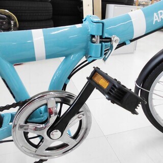 折畳み自転車 20インチ ARCHESS SHIMANO ブルー 苫小牧西店