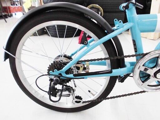 折畳み自転車 20インチ ARCHESS SHIMANO ブルー 苫小牧西店