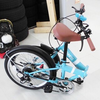 折畳み自転車 20インチ ARCHESS SHIMANO ブルー 苫小牧西店