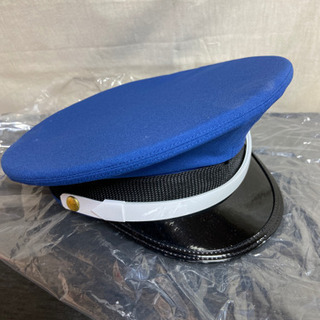 新品　警備用品　帽子　電車　警察　