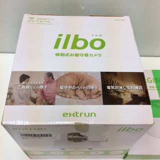 イルボ ilbo・移動式 お留守番 見守りカメラ W101-J0...