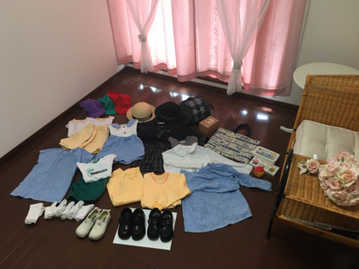 華月つばさ保育園男子制服体操服靴用品一式まとめて