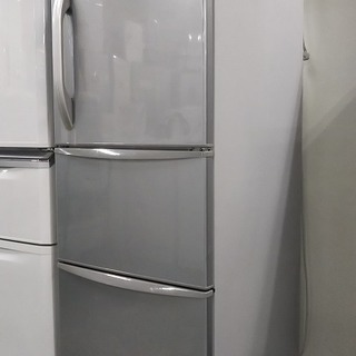 R1236) 東芝 GR-D34N（S）3ドア 340L 自動製氷 2011年製! 冷蔵庫 店頭取引