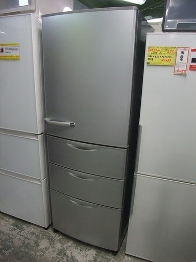 R1256) アクア 4ドア AQR-361B(S) 355L 2013年製! 冷蔵庫 店頭取引大歓迎♪