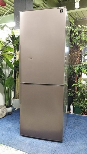 R1266) シャープ 2ドア SJ-PD27D-T 271L 2018年製! 冷蔵庫 店頭取引大歓迎♪