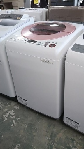 R1278) シャープ ES-GV80R-P 8.0Kg 2015年製! 洗濯機 店頭取引大歓迎♪