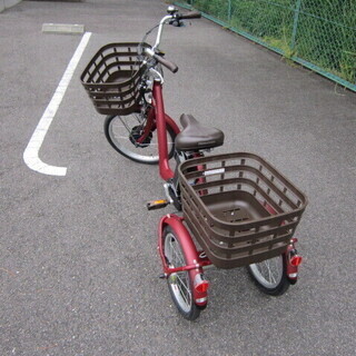 【モノマニア四日市】【引き取り限定】ブリヂストン　3輪電動アシスト自転車　フロンティアラクットワゴン