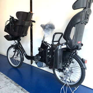 パナソニック ギュットミニDX 20インチ 3人乗り 黒 8.9ah 電動自転車 
