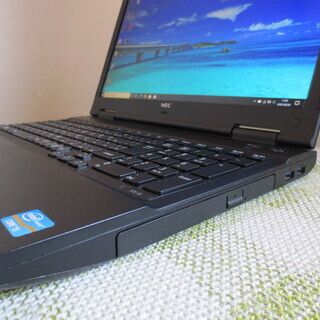 美品 NEC i3/4世代PC メモリ4GB Offce2016他アプリ Wi-Fi HDMI