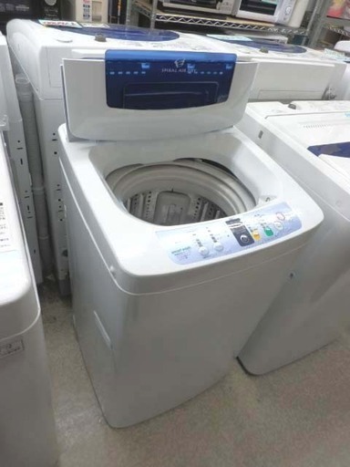 洗濯機 4.2㎏ 2011年製 ハイアール JW-K42F Haier ホワイト 白 ブルー 青  50/60Hz共用 学生 単身 一人暮らし ペイペイ対応 札幌市西区西野