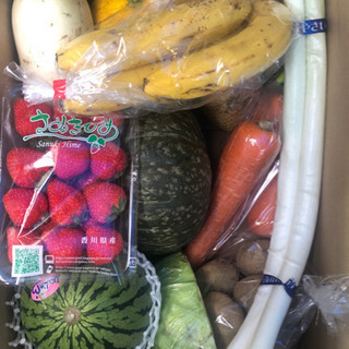 季節の野菜・果物1000円セット