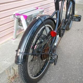 札幌市内配達無料！中古折り畳み20インチブラックハマー！ 札幌市内配達無料！中古折り畳み20インチブラックハマー！