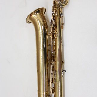 作動未確認 現状販売 ジャンク YANAGISAWA バリトンサックス 型式不明 彫刻在り 管楽器 吹奏楽 楽器 木管楽器(P980nxY)