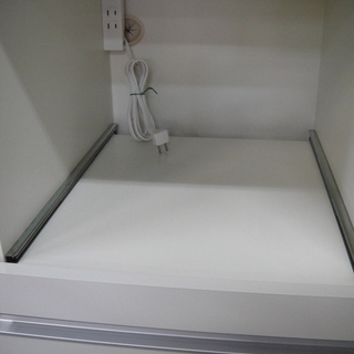 パモウナ　キッチンボード　引き戸タイプ　レンジボード　家電ボード　食器棚　