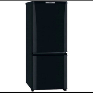 冷蔵庫　黒（146L 三菱製品）