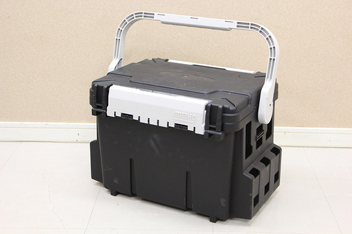メイホウ MEIHO バケットマウス ? BM-7000 ブラック ロッドスタンド 複数付属 タックルボックス BOX(P984wY)