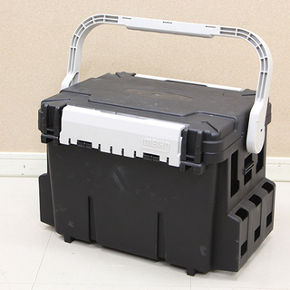 メイホウ MEIHO バケットマウス ? BM-7000 ブラック ロッドスタンド 複数付属 タックルボックス BOX(P984wY)