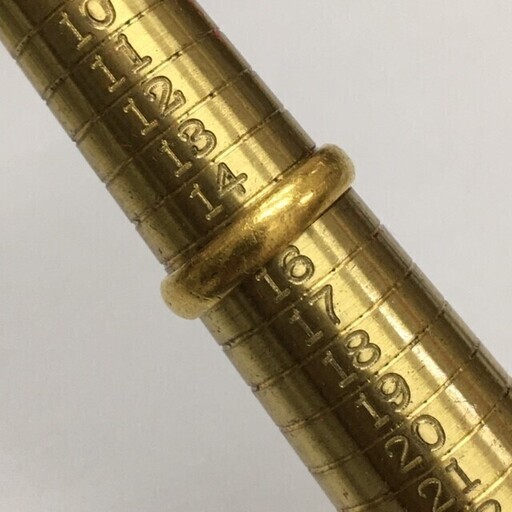 K24 純金リング 15号 刻印有 J047 【公式通販】