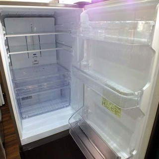 苫小牧バナナ】2017年製 シャープ/SHARP 271L冷蔵庫 右開き SJ-PD27C-T 