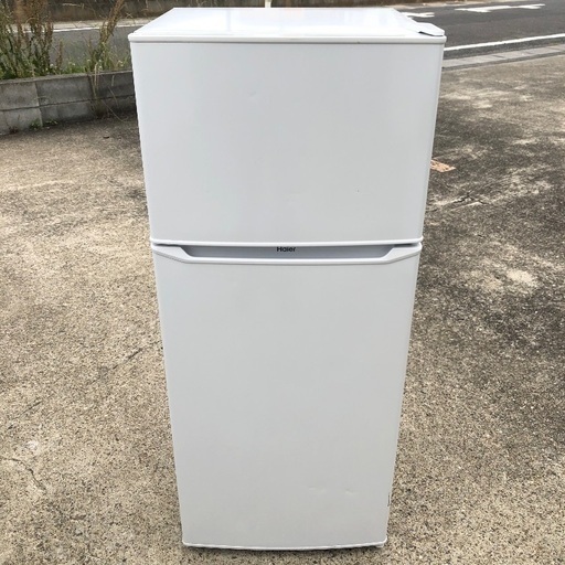 2019年製 Haier 130L 冷蔵庫 JR-N130A【配送設置込13,800円】