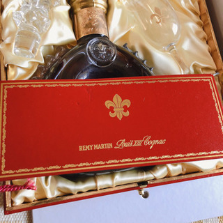 レミーマルタン ルイ13世 金キャップ 古酒 替栓 グラス 冊子 箱 未開栓