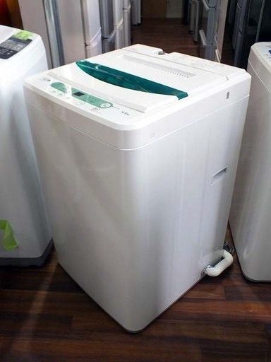 【苫小牧バナナ】2017年製 ヤマダ/YAMADA 4.5kg 洗濯機 YWM-T45A1 ホワイト系 １人暮らし向け 清掃済み A