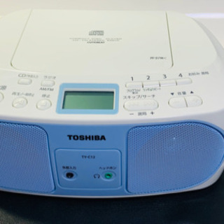 TOSHIBA 東芝 CDラジオ TY-C12