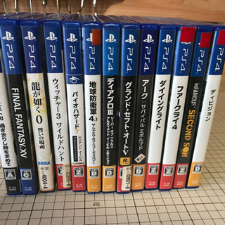PS4のソフト各種 まとめてか単品で