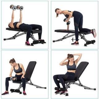 アジャスタブルインクラインベンチ 自宅で本格的なトレーニングができる アジャスタブルインクライン