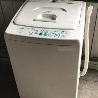 ☆東芝全自動洗濯機5kg2011年製ホワイト×緑☆
