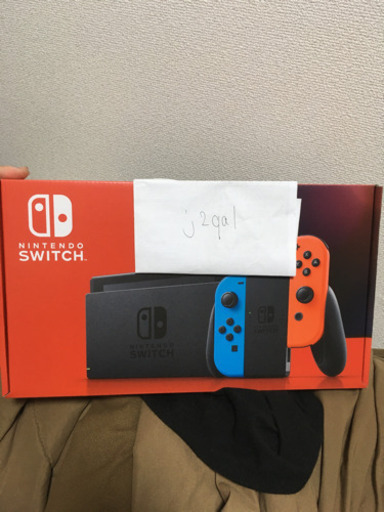 新品 未使用 未開封 Nintendo switch 任天堂 スイッチ ネオン