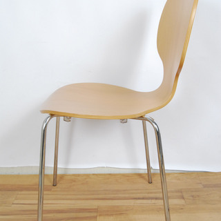 2578 ADAL 椅子 バニー 合板シートタイプ スタッキングチェア 4脚セット 幅50cm 高さ84.5cm 座面高さ44.5cm 愛知県岡崎市 直接引取可　エビス 2578 ADAL 椅子 バニー 合板シートタイプ スタッキングチェア 4脚