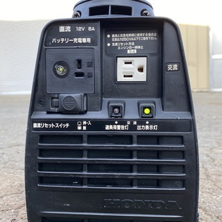 整備済 非常時等に ホンダ 300W 防音 小型軽量 34.4cc インバーター