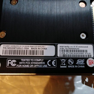未使用保管品】GeForce RTX2080Ti 11GB GamingPro OC RTX2080Ti 