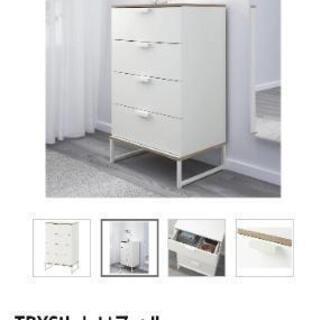 ｢チェストのみ決定｣IKEA 、TRYSIL チェスト中古(引き...