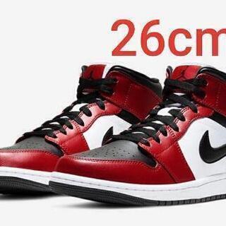 AIR JORDAN 1 MID “CHICAGO BLACK ...