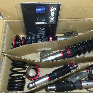 【30歳の断捨離】車高調整キット　スズキ　kei  HN11S/HN12S 美品　spiegel 30歳の断捨離】車高調整キット スズキ kei HN11S/HN12S 美品