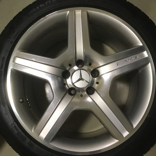 MERCEDES BENZ】純正AMG スタイリングⅥ アルミホイール&タイヤ 