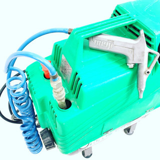  明治機械エアーコンプレッサー‼️MAC BOY 100V-50Hz専用　オイルレス　5秒で自動停止