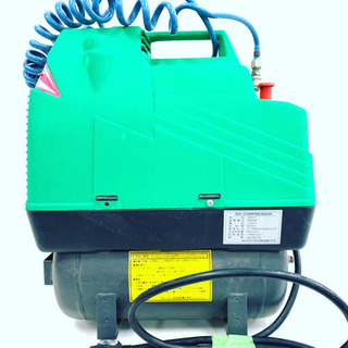  明治機械エアーコンプレッサー‼️MAC BOY 100V-50Hz専用　オイルレス　5秒で自動停止