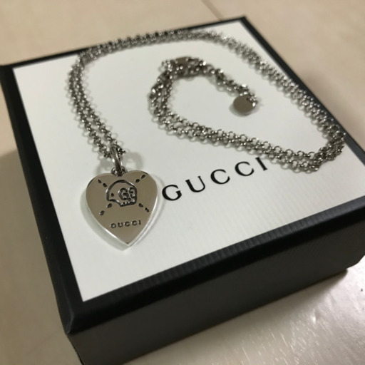 グッチ GUCCI ネックレス ゴースト ハート ペンダント 11389円