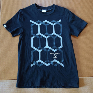 PUMA★黒Tシャツ／メンズMサイズ