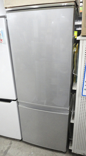 冷蔵庫 2ドア 167L 2014年製 シャープ SJ-17Y-S シルバー系 ☆ PayPay(ペイペイ)決済可能 ☆ 札幌市 白石区 東札幌