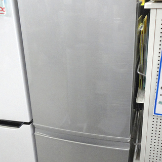 札幌 167L 2014年製 2ドア冷蔵庫 シャープ SJ-17Y-S シルバー系 単身
