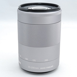 Canon キャノン EF-M 55-200mm F4.5-6.3 IS STM シルバー