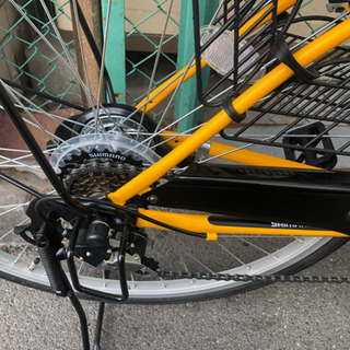 【訳あり新品自転車】26インチ、オートライト、外装6段 ママチャリ