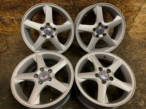 Volvo ボルボ V70 純正ホイール 16インチ 4本 6 5j5hpcd108 43 Vhm113 クレジットカード Qr決済可能 Tanikawa S 南平岸のタイヤ ホイールの中古あげます 譲ります ジモティーで不用品の処分